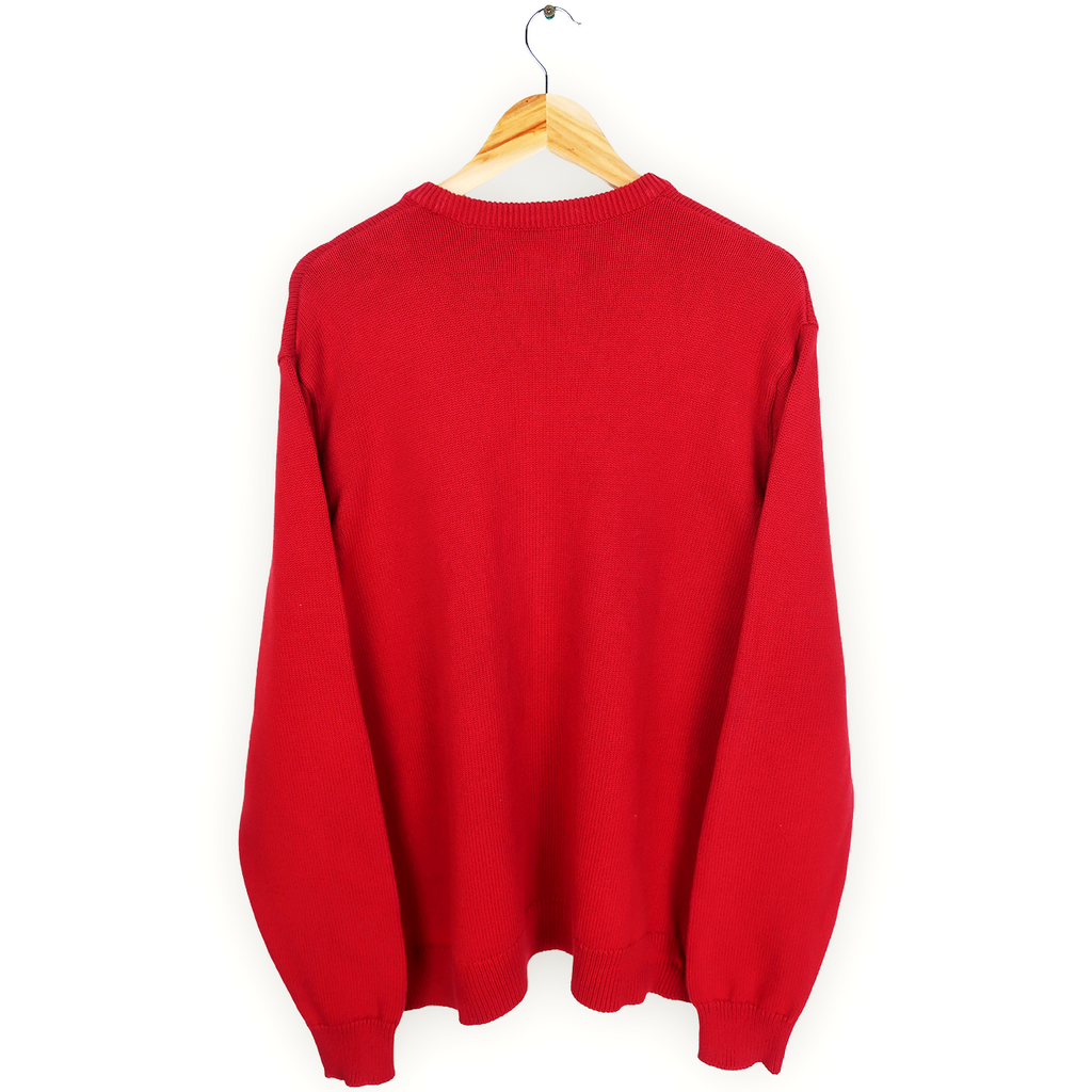 VINTAGE CHAPS KNIT SWEATER - XXL