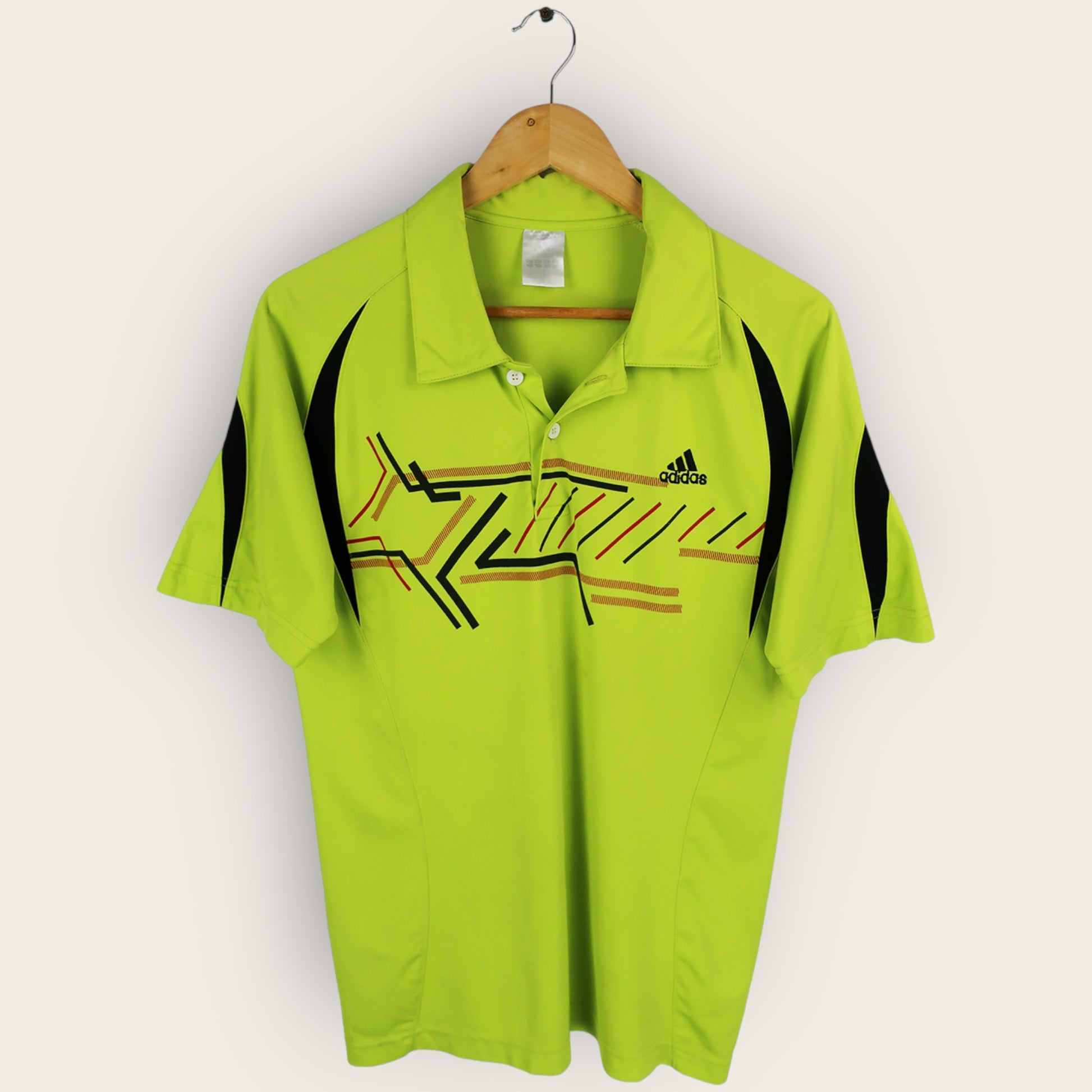 VINTAGE ADIDAS POLO SHIRT - L