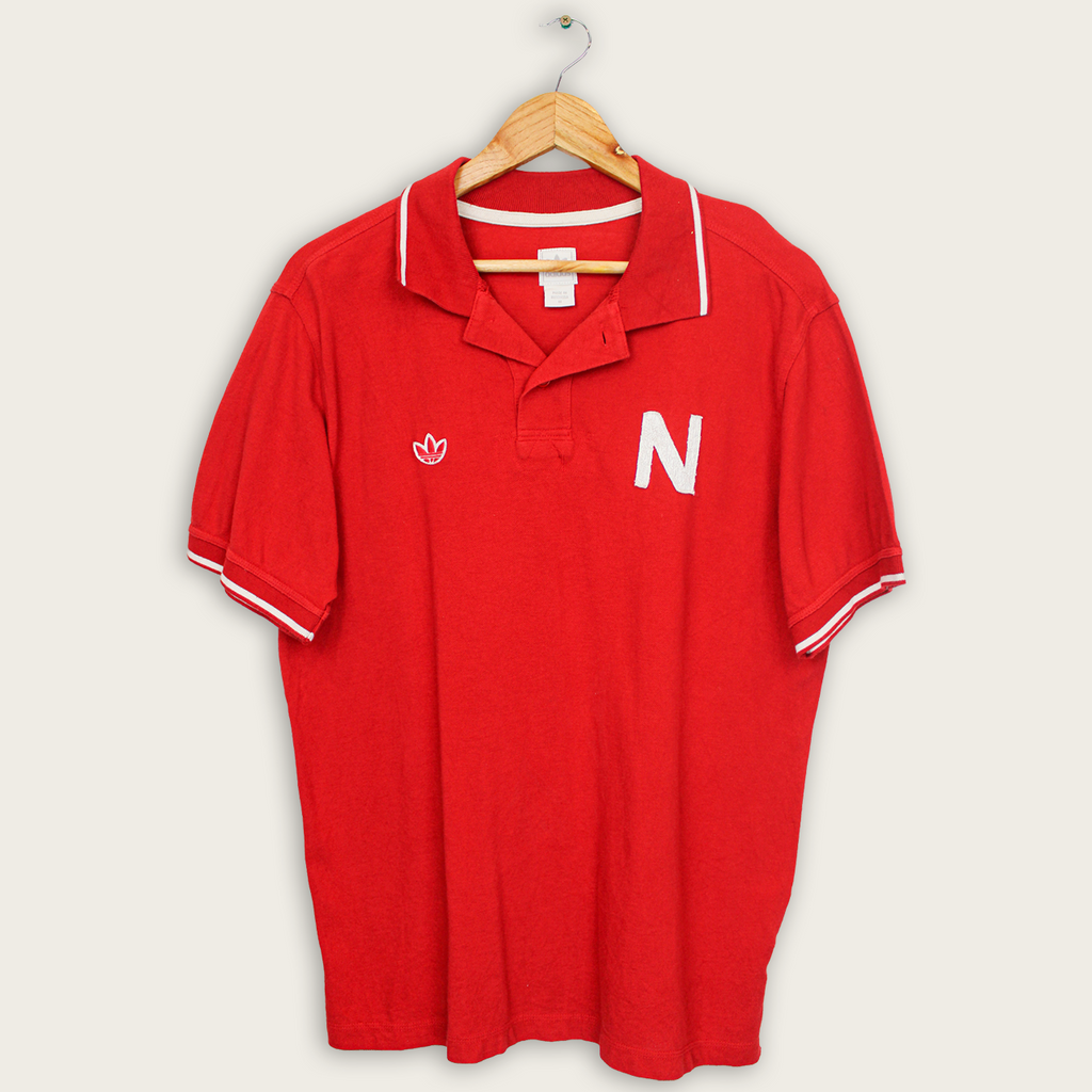 VINTAGE ADIDAS POLO SHIRT - M
