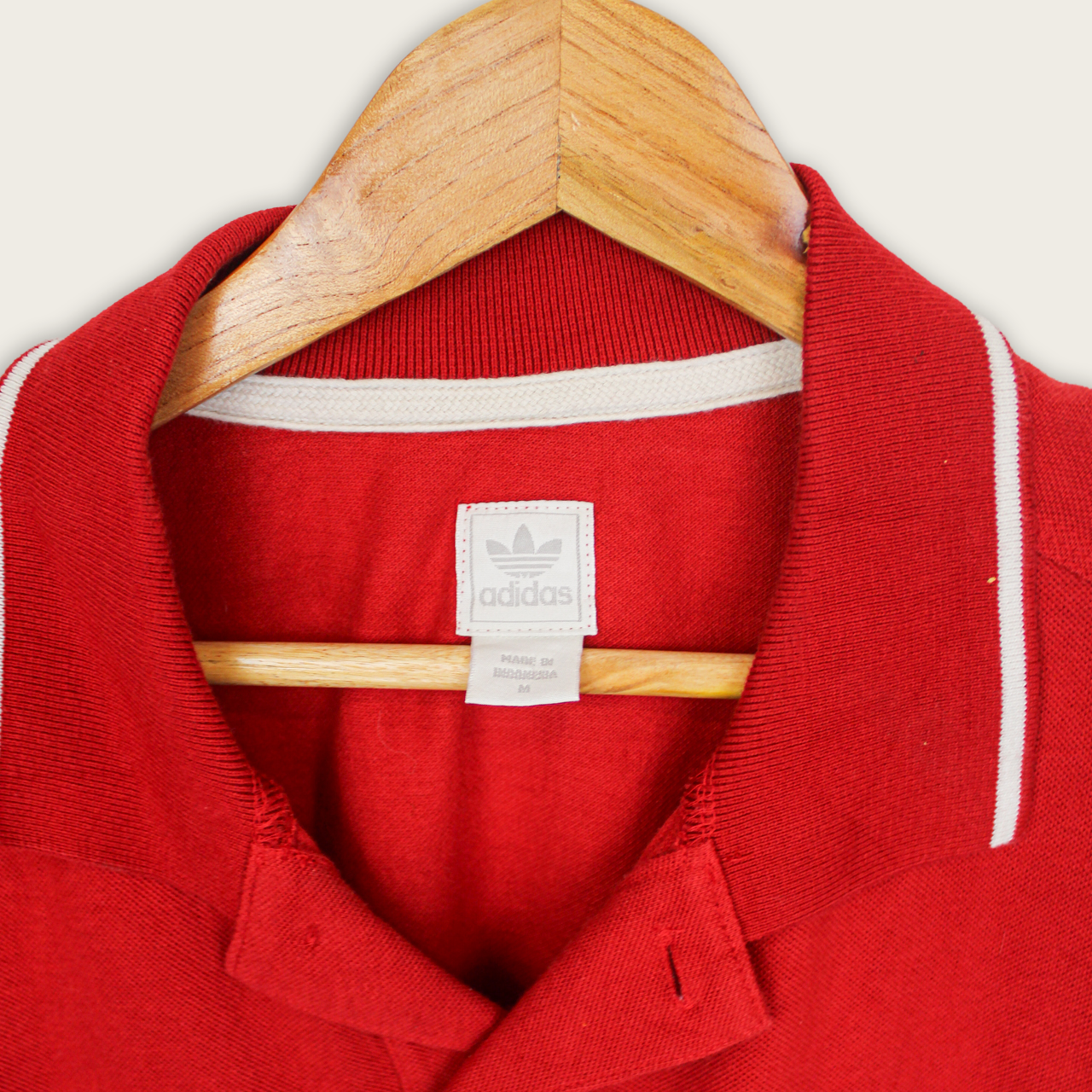 VINTAGE ADIDAS POLO SHIRT - M