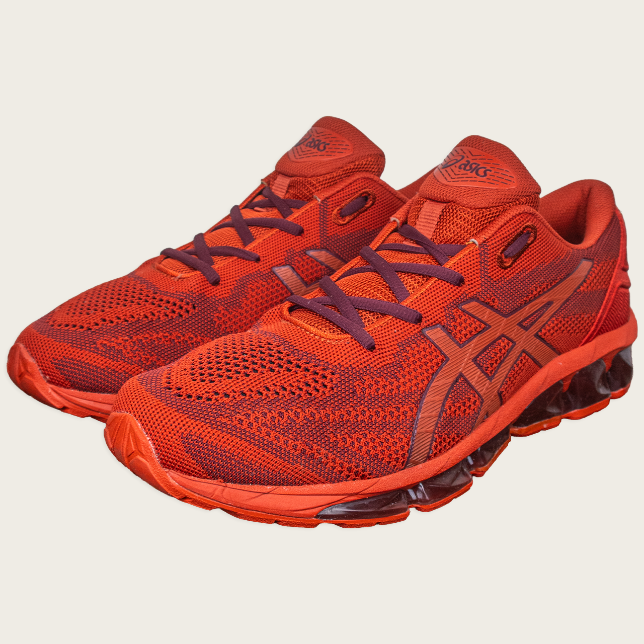 ASICS GEL-Quantum 360 VII Knit Red Men's Sneakers – Size 12