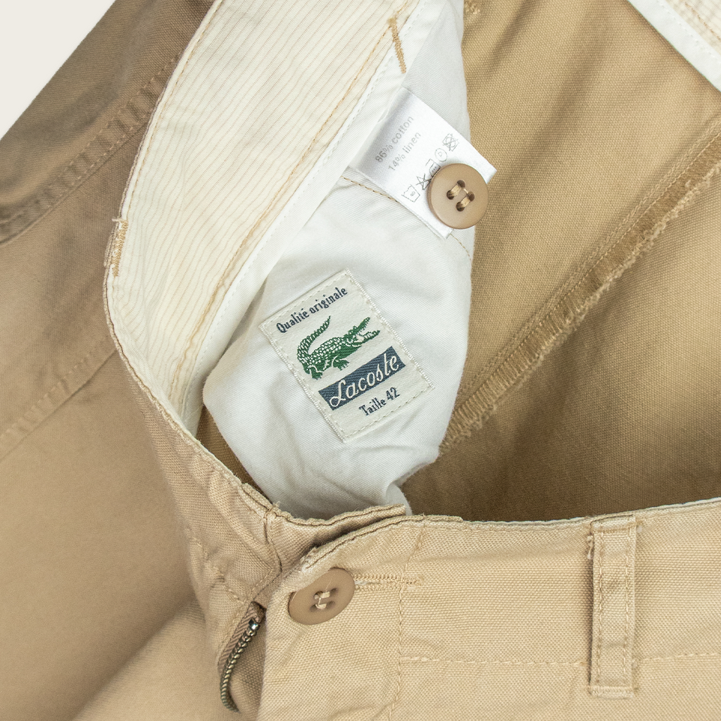 Lacoste Linen Tailored Shorts - XL