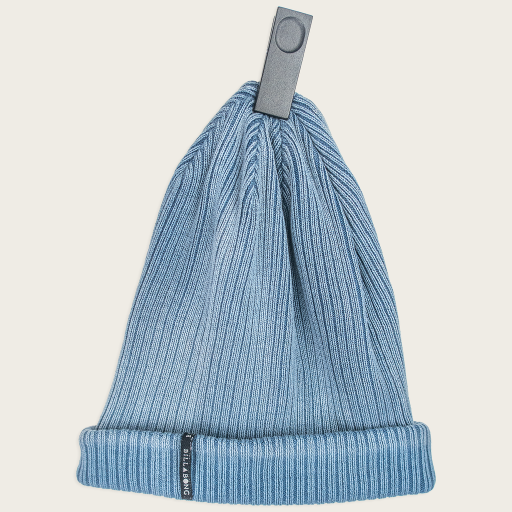 00's Billabong Blue Rib Knit Beanie – OS