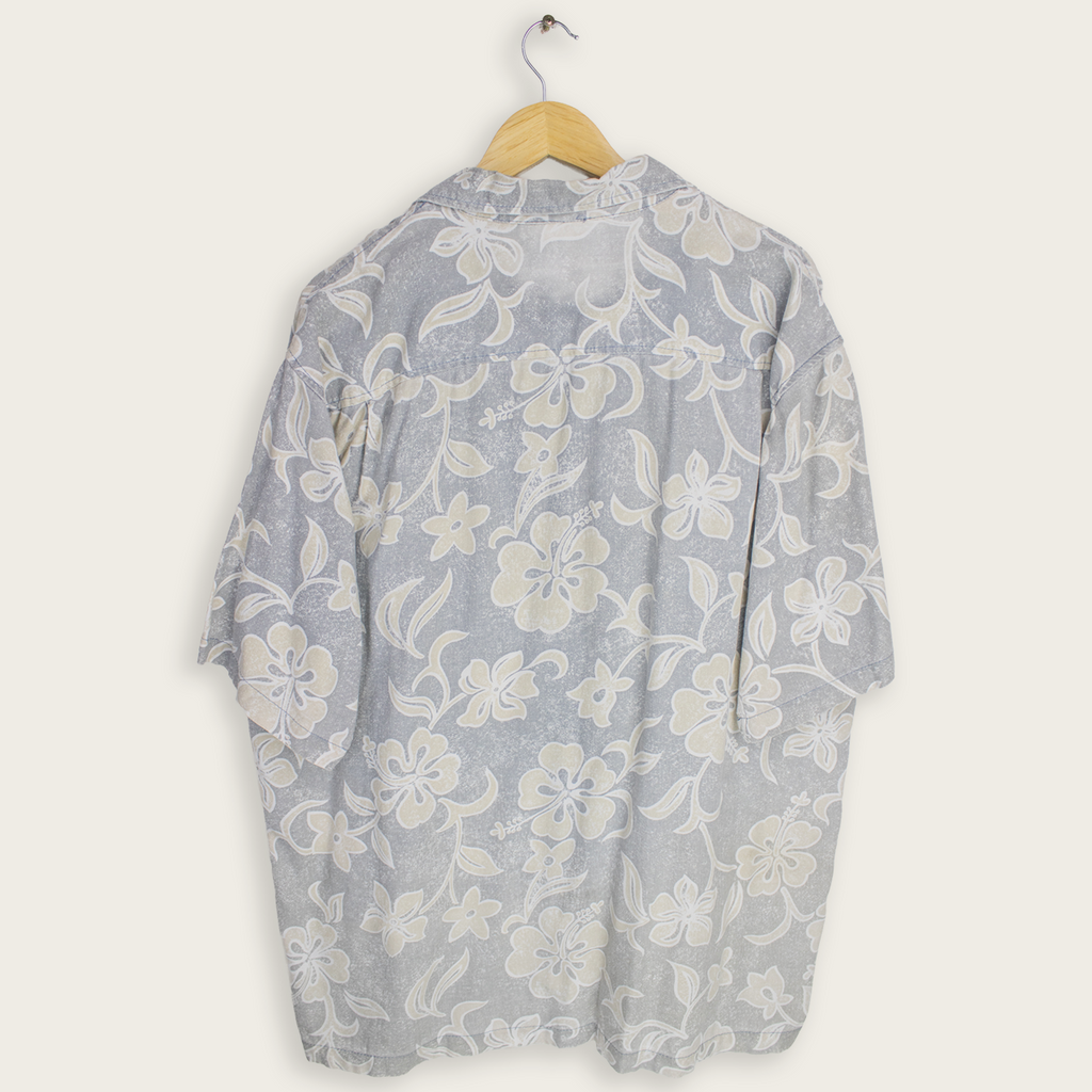 VINTAGE BILLABONG BUTTON-UP SHIRT - L