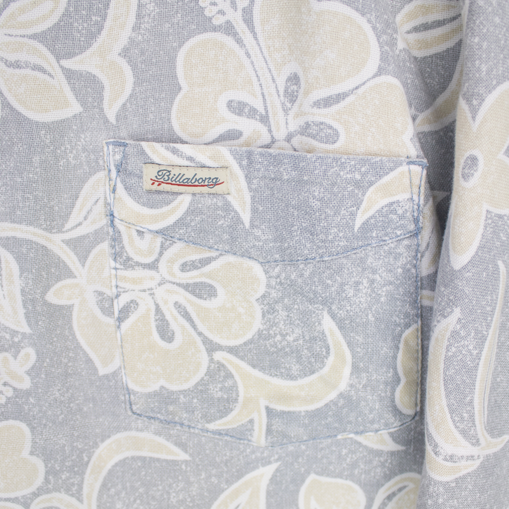 VINTAGE BILLABONG BUTTON-UP SHIRT - L