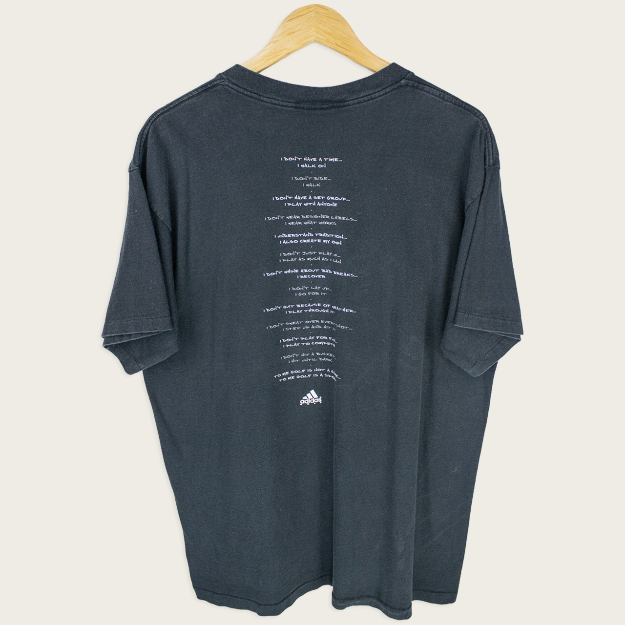 90's Adidas Golf T-Shirt - XL