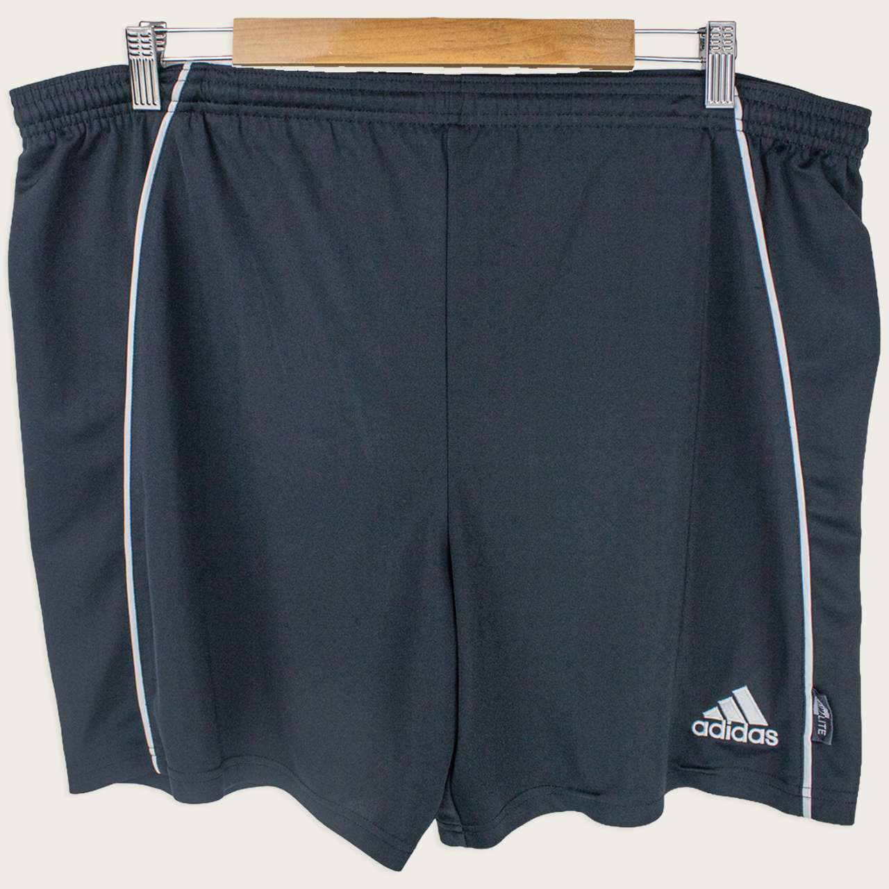 00's Adidas Adjustable Track Shorts - L