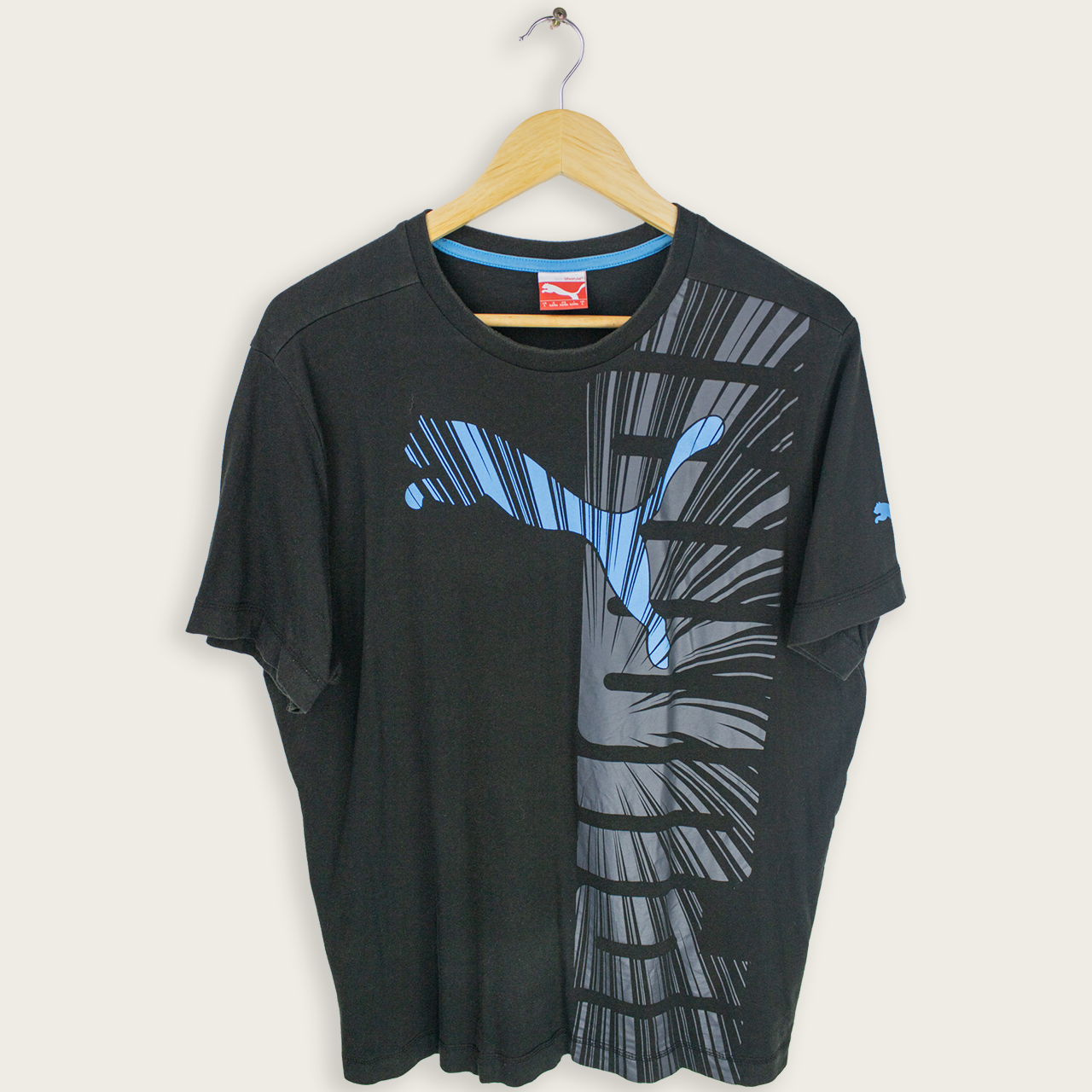 VINTAGE PUMA T-SHIRT - L