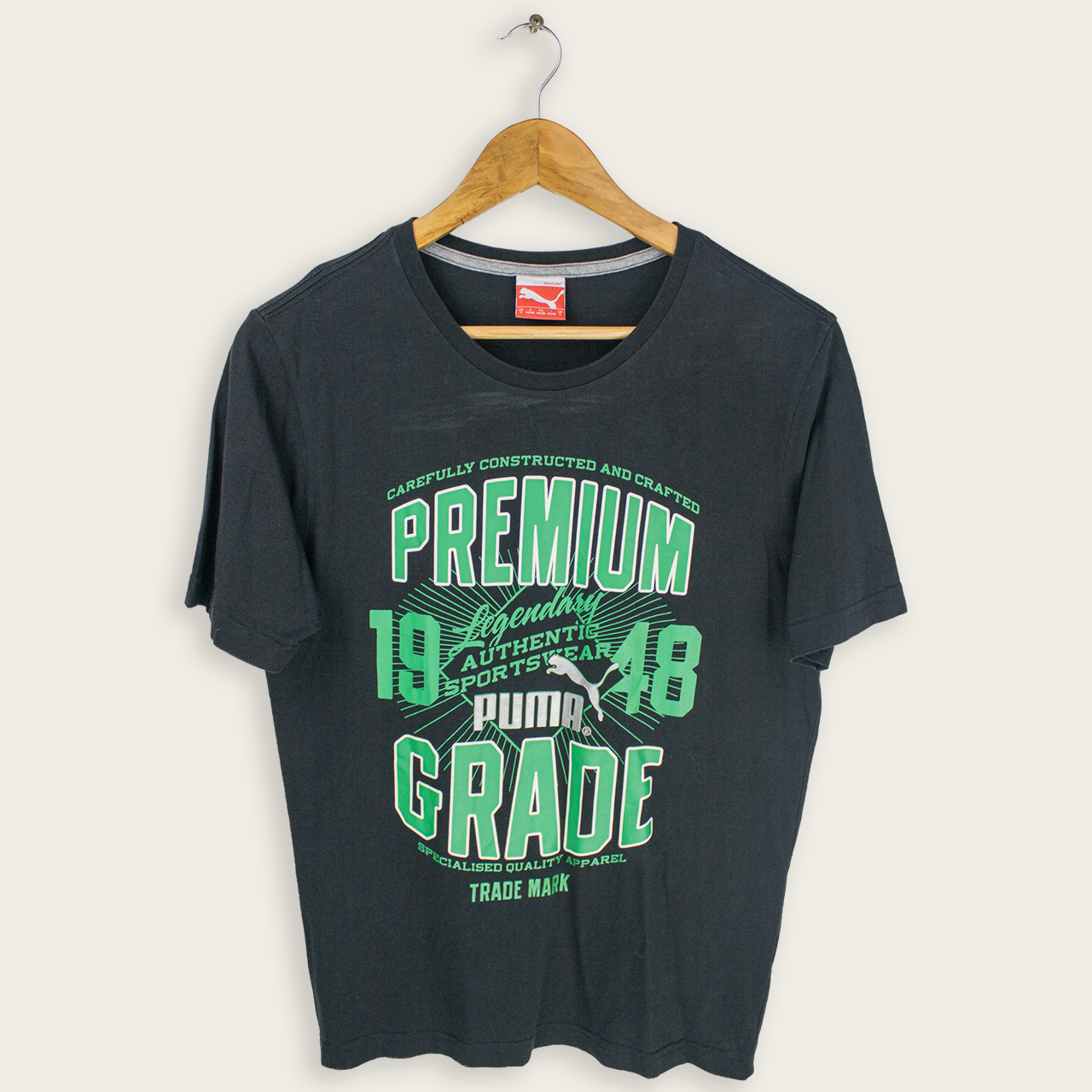 VINTAGE PUMA T-SHIRT - S