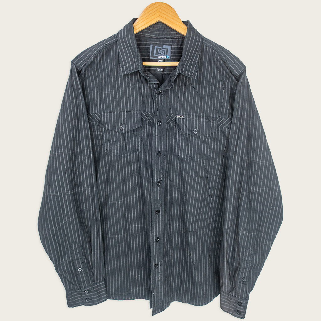 00's Rip Curl Button-Up Shirt - XXL