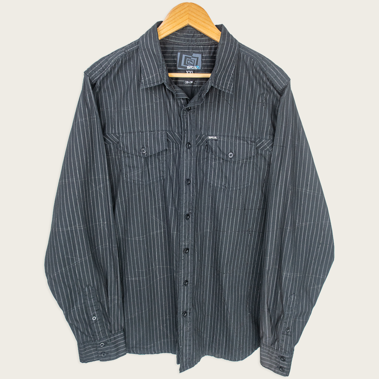 00's Rip Curl Button-Up Shirt - XXL