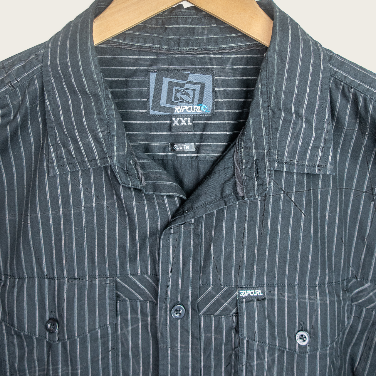 00's Rip Curl Button-Up Shirt - XL/XXL