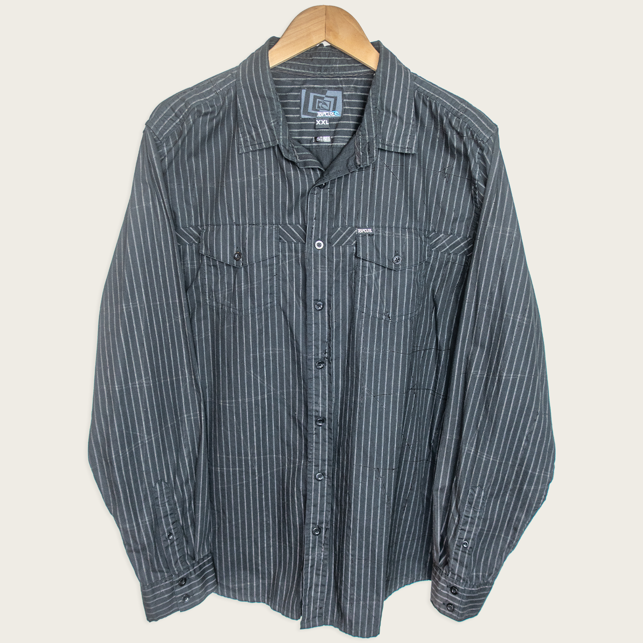 00's Rip Curl Button-Up Shirt - XL/XXL