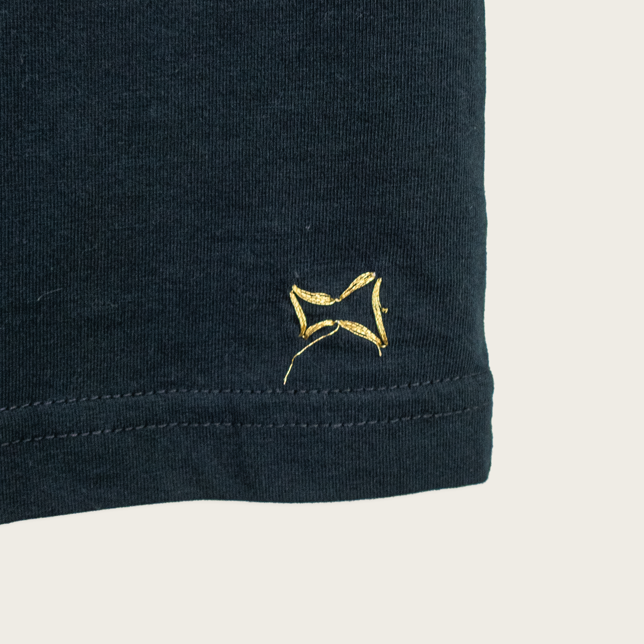 Y2K Playboy Baby Tee - Gold Logo Black - Size 8