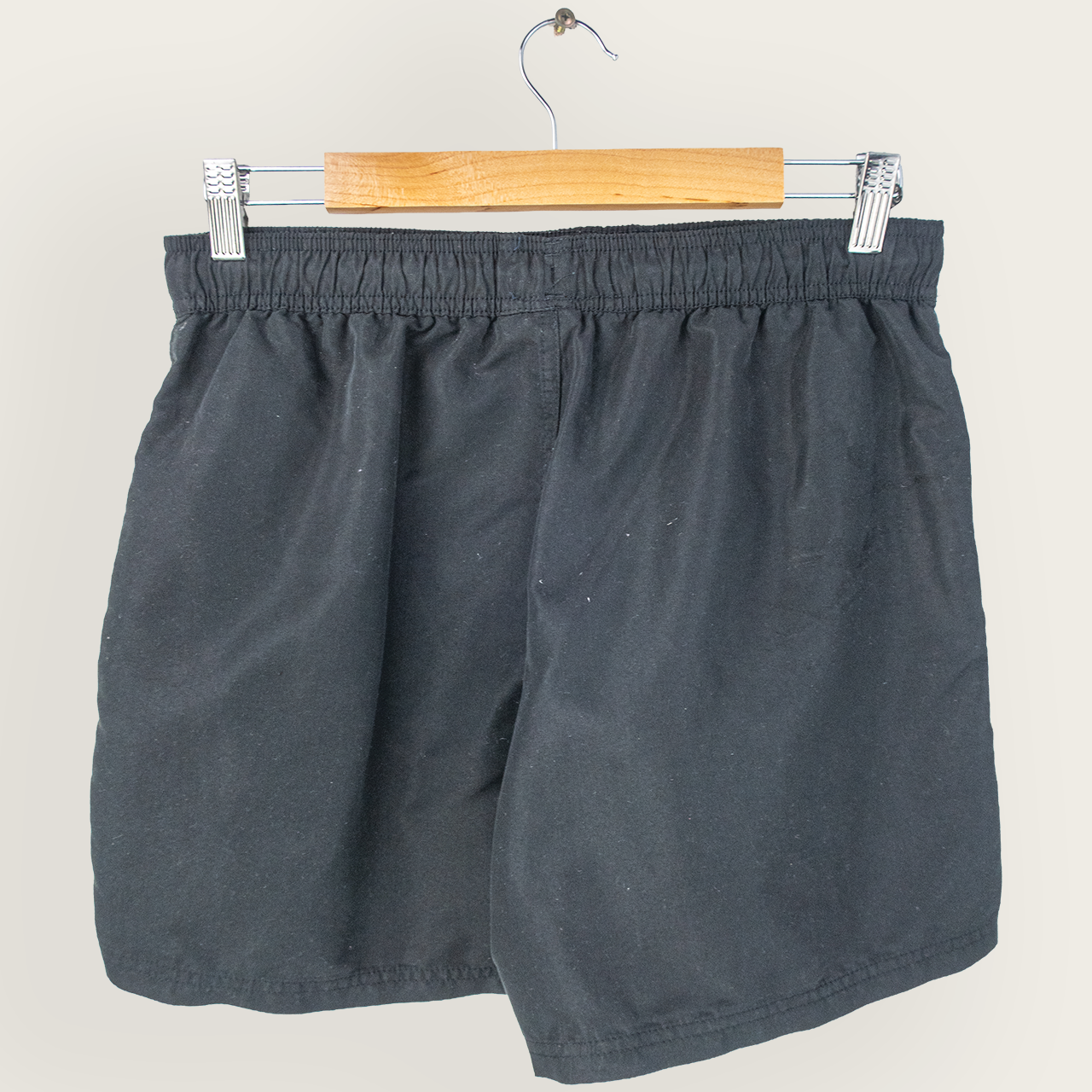 Black REEBOK Casual Sportswear Track Shorts - M