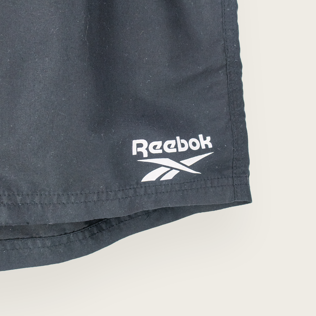 Black REEBOK Casual Sportswear Track Shorts - M