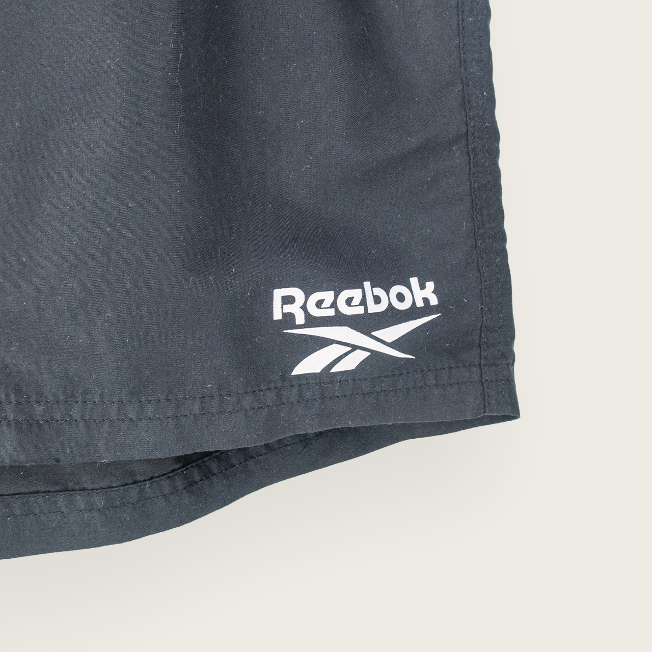 Black REEBOK Casual Sportswear Track Shorts - M
