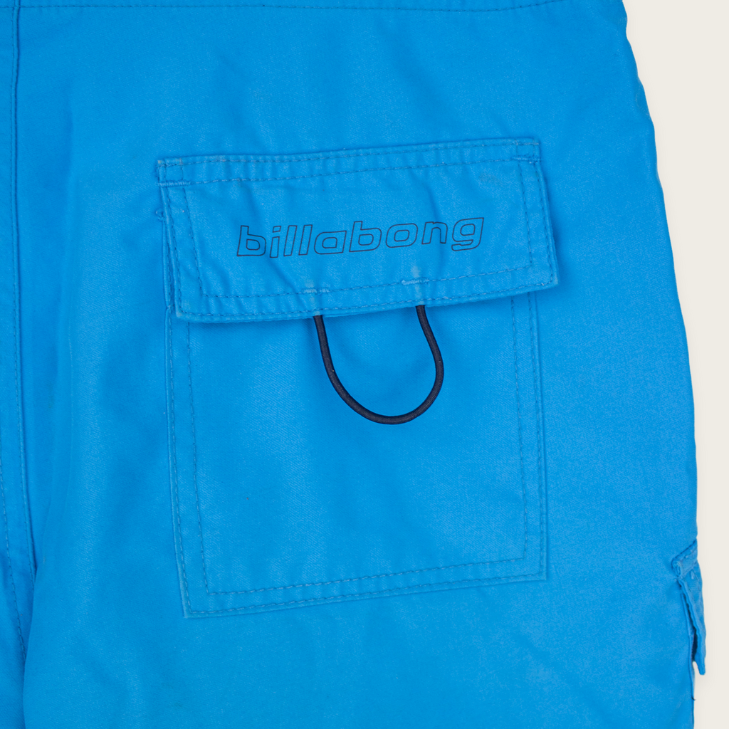 Y2K Billabong Board Shorts - Blue - Size 8