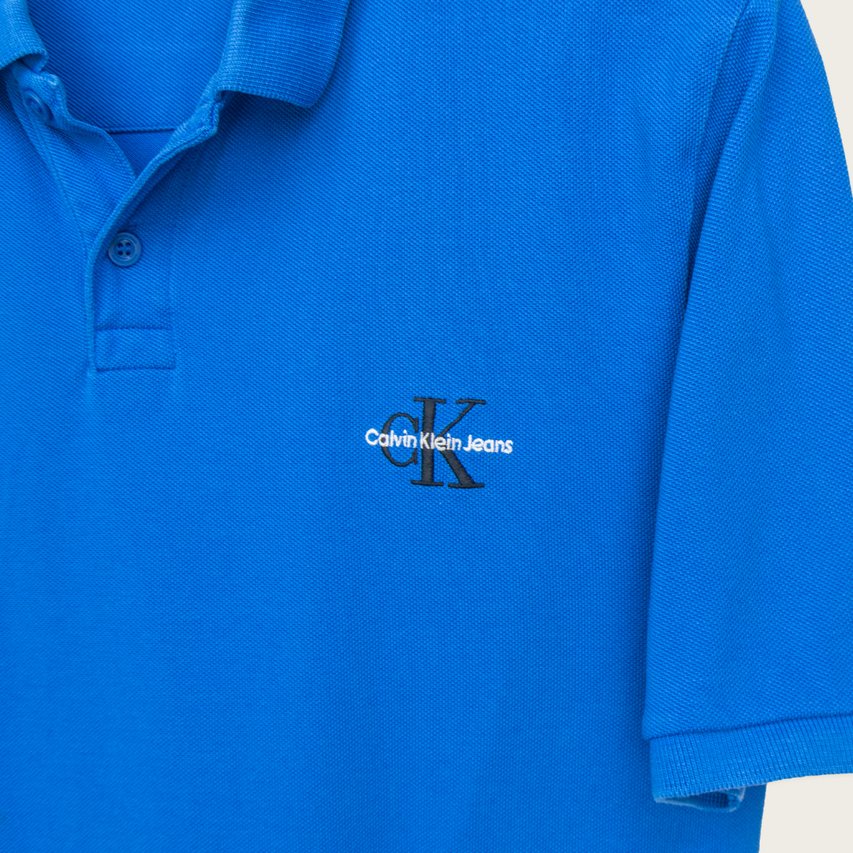 00s Calvin Klein Jeans Polo Shirt - S