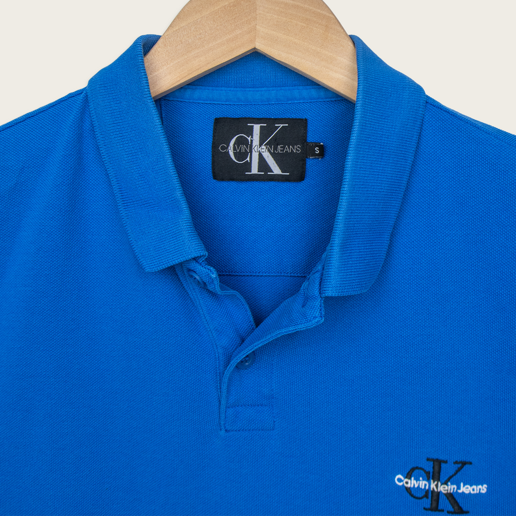 00s Calvin Klein Jeans Polo Shirt - S