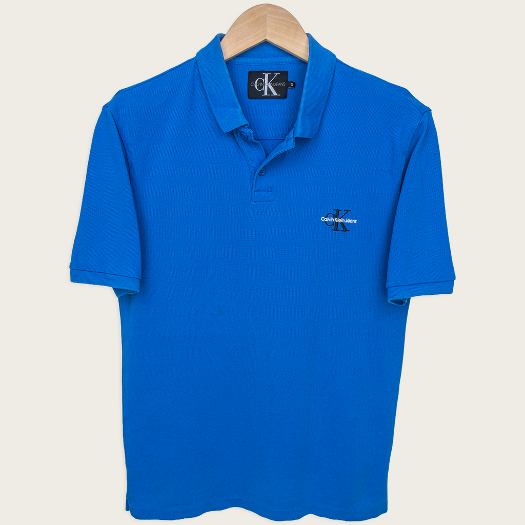 00s Calvin Klein Jeans Polo Shirt - S