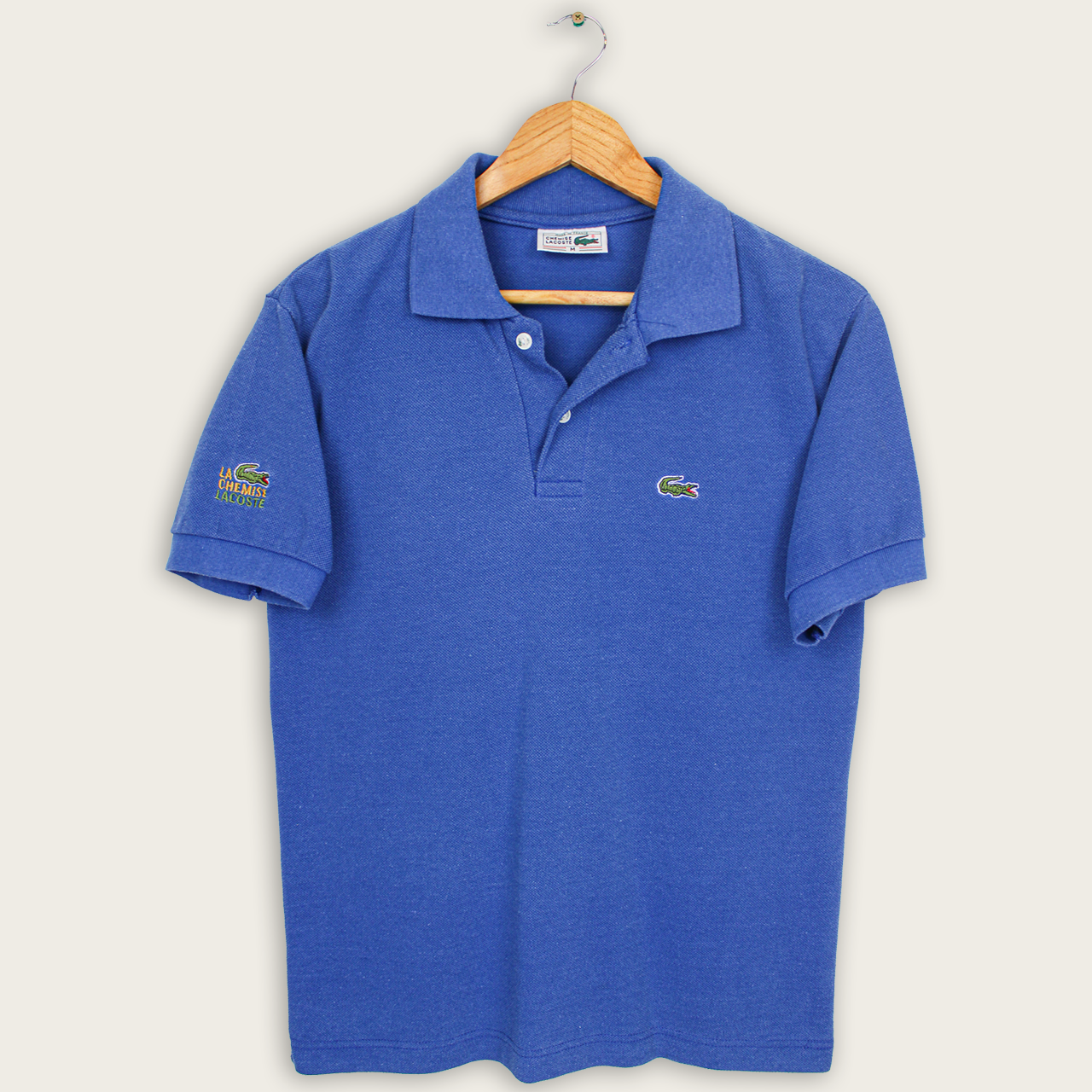 VINTAGE LACOSTE POLO SHIRT - M