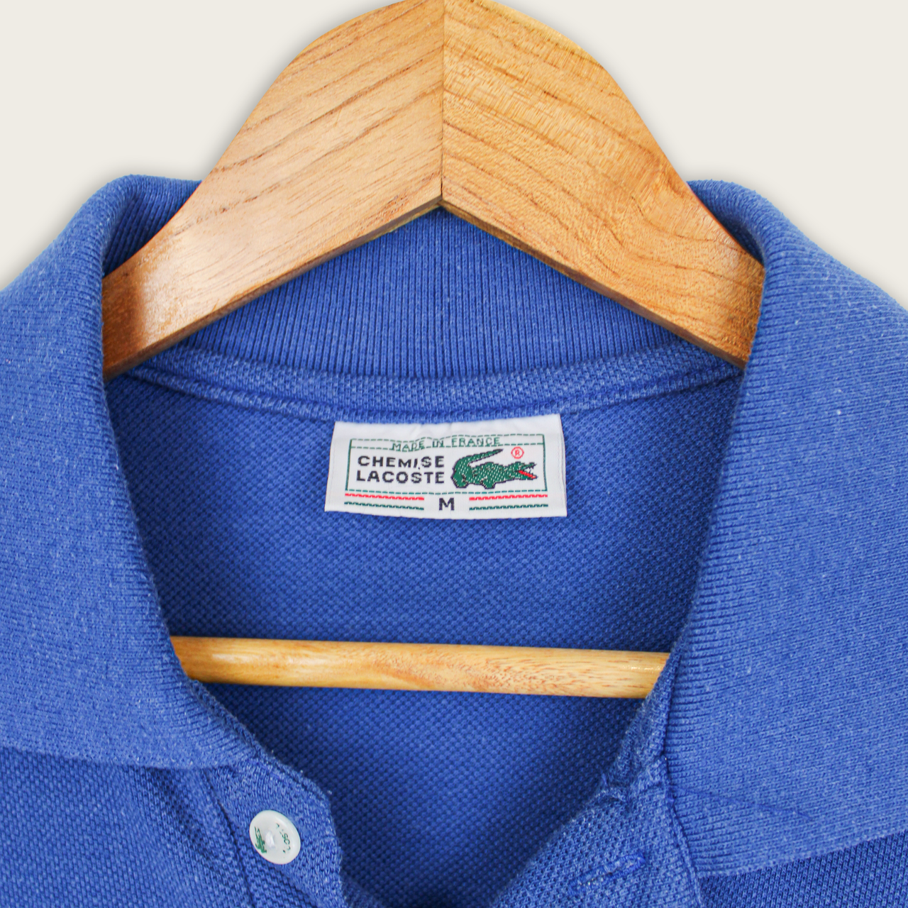 VINTAGE LACOSTE POLO SHIRT - M