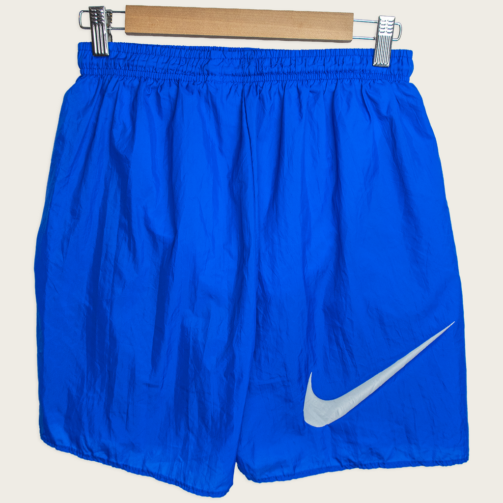 90's Nike Nylon Track Shorts - S/M