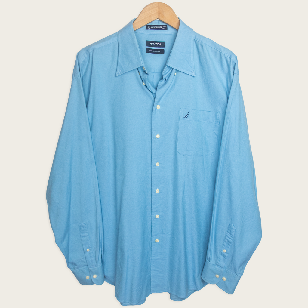 90's Nautica Button-Up Shirt - XL/XXL