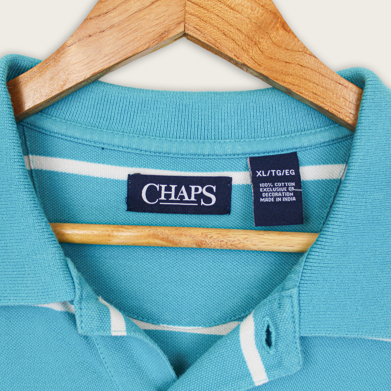 VINTAGE CHAPS POLO SHIRT - XL