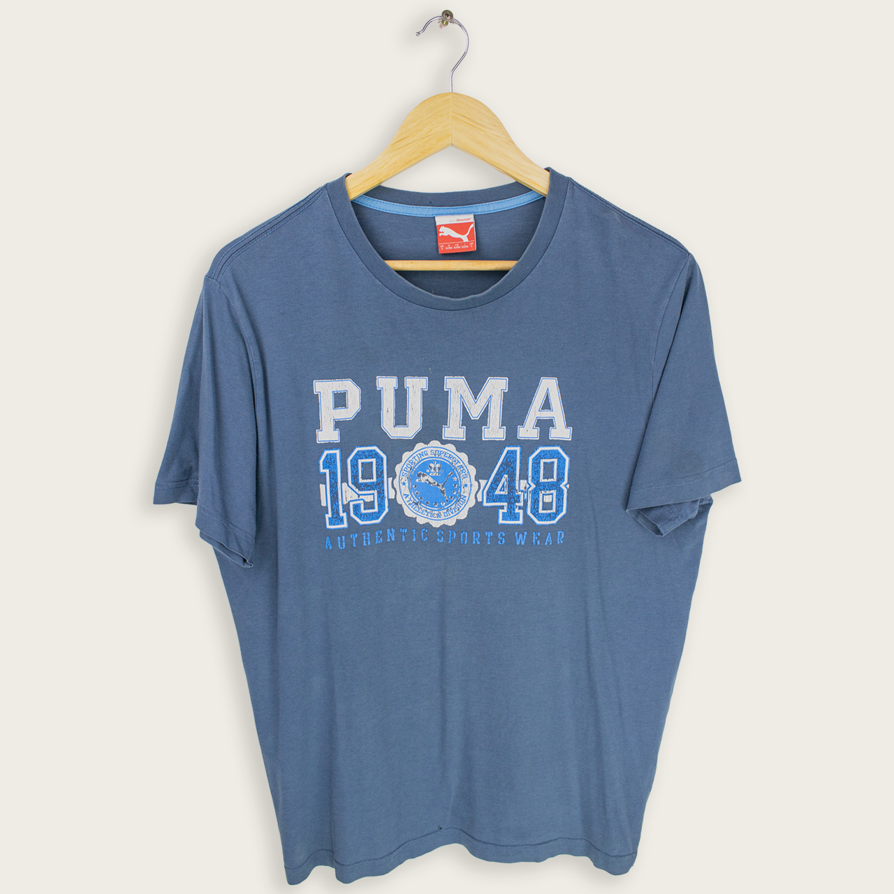 VINTAGE PUMA T-SHIRT - L