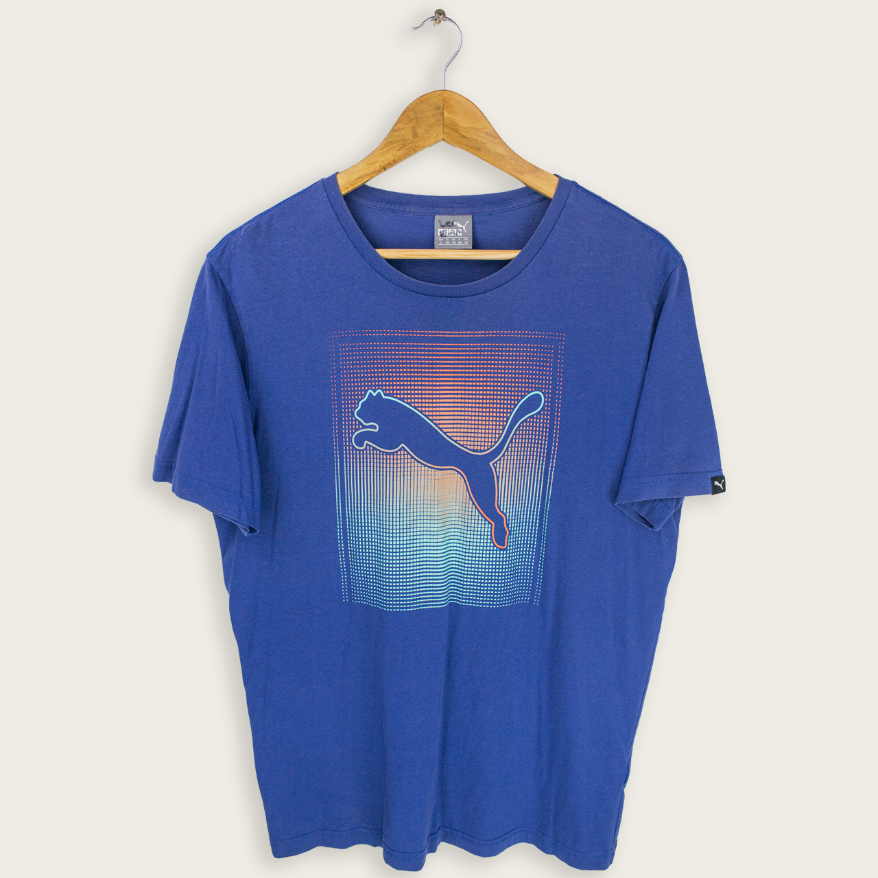 VINTAGE PUMA T-SHIRT - L