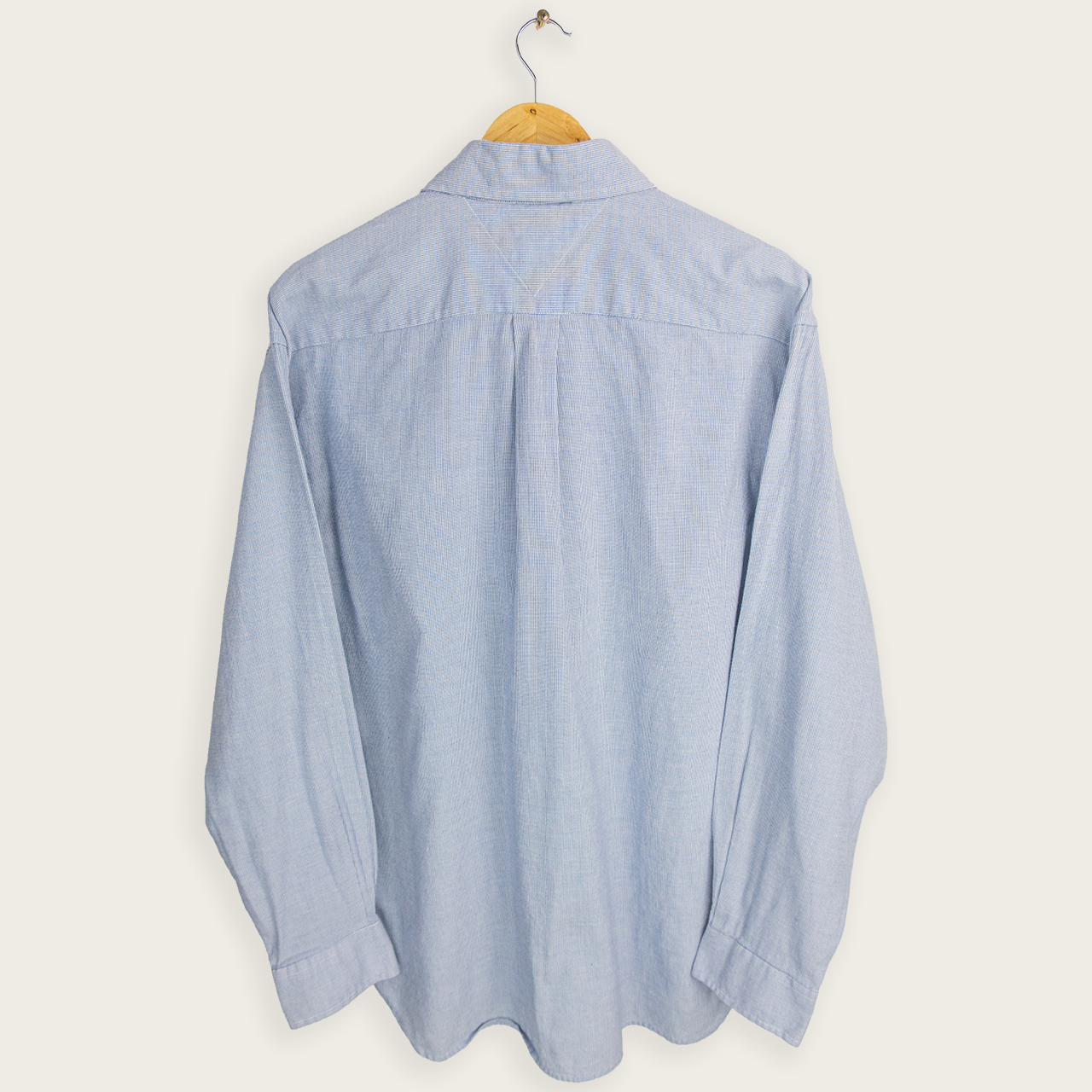 00's TOMMY HILFIGER BUTTON-UP SHIRT - L