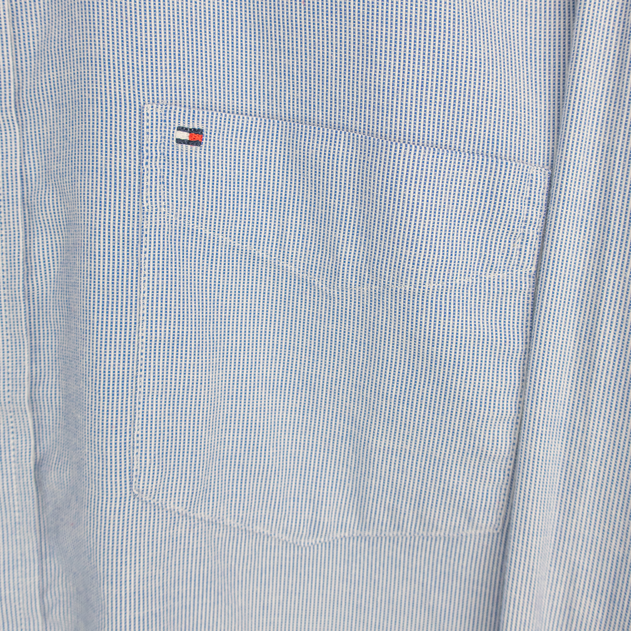 00's TOMMY HILFIGER BUTTON-UP SHIRT - L