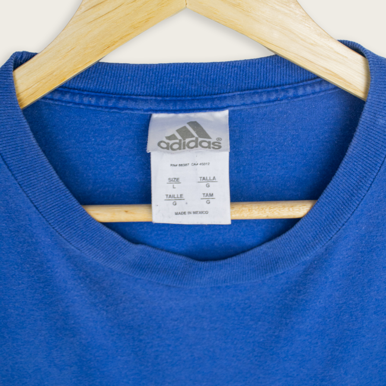 VINTAGE ADIDAS T-SHIRT - L