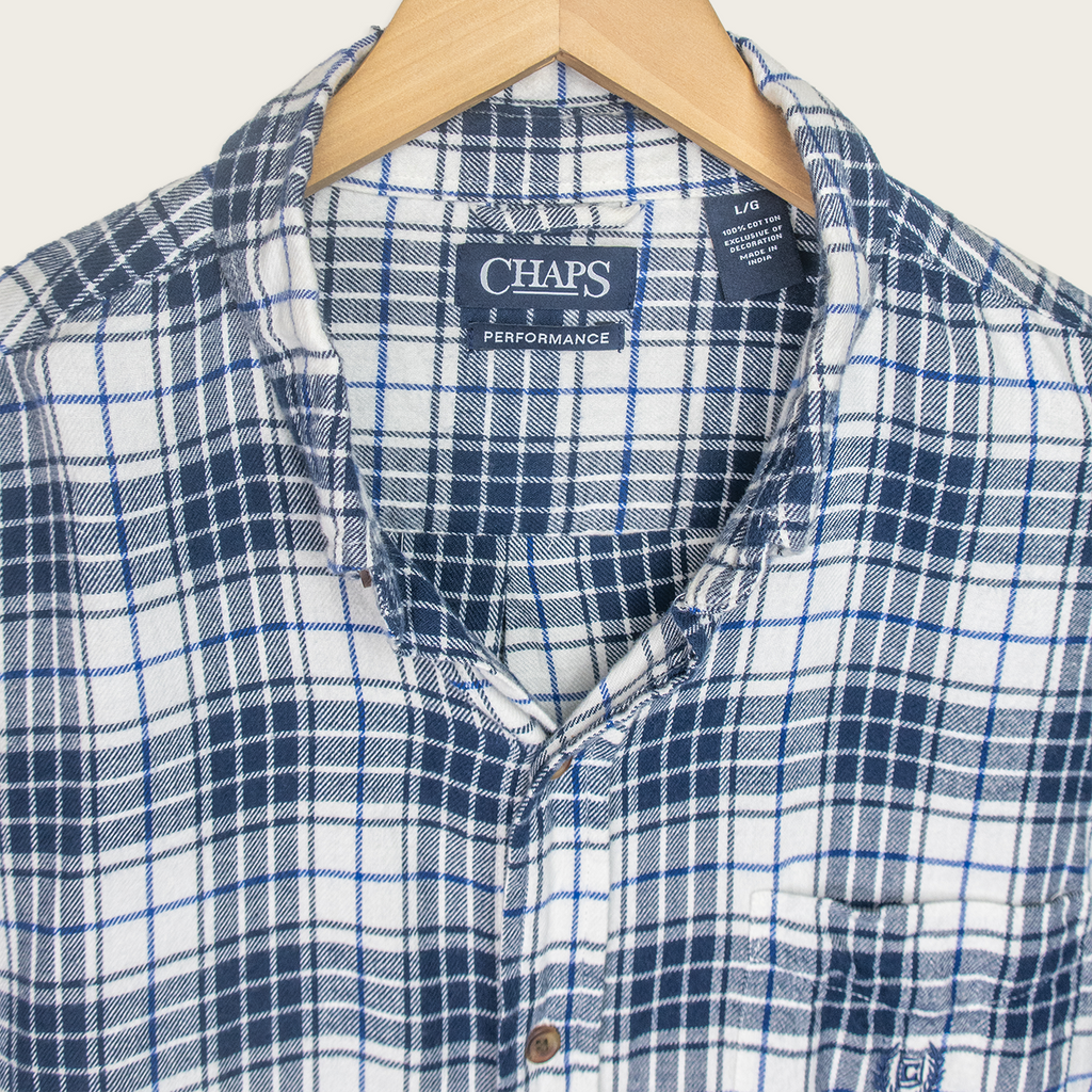 Chaps Button-Up Shirt - L