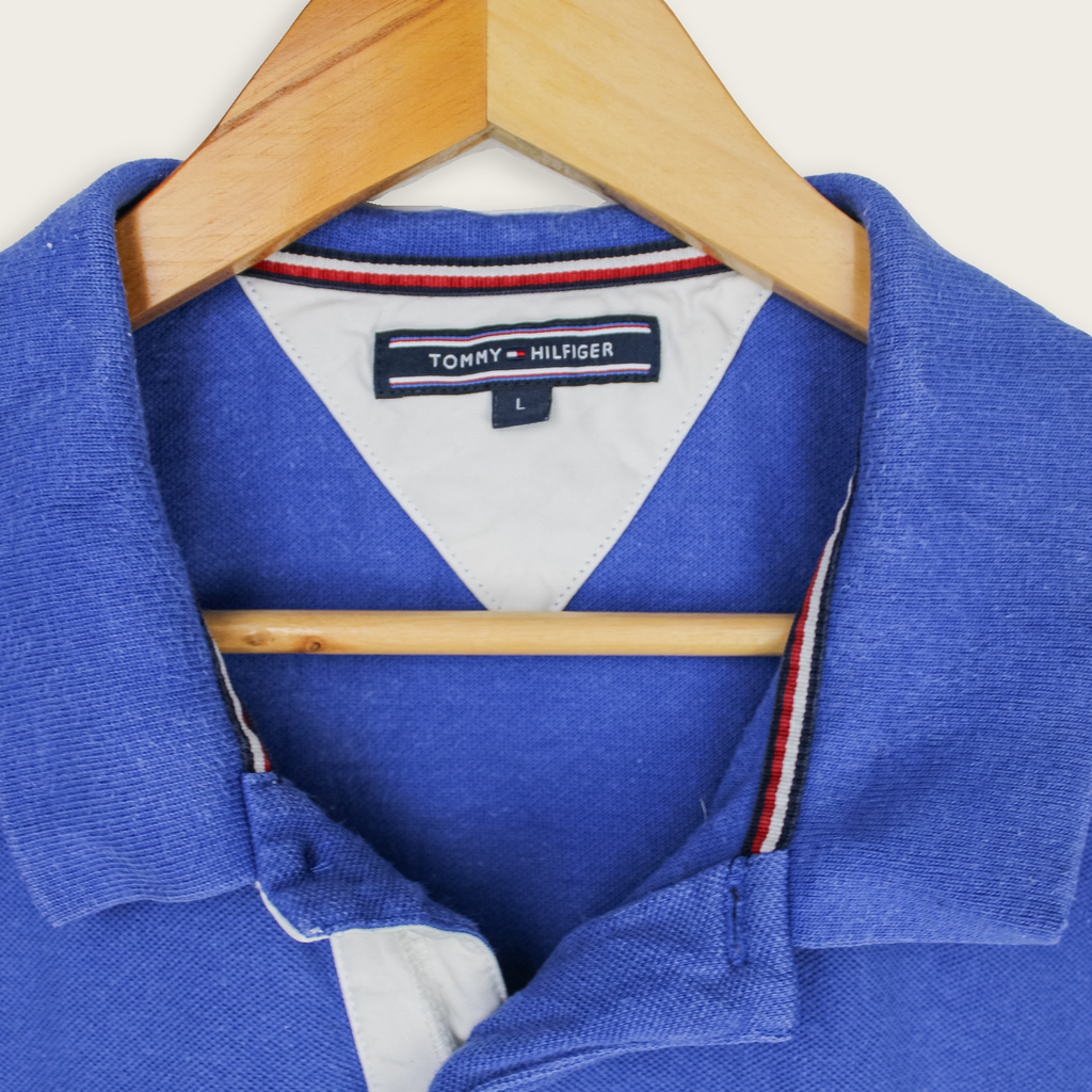VINTAGE TOMMY HILFIGER POLO SHIRT - L