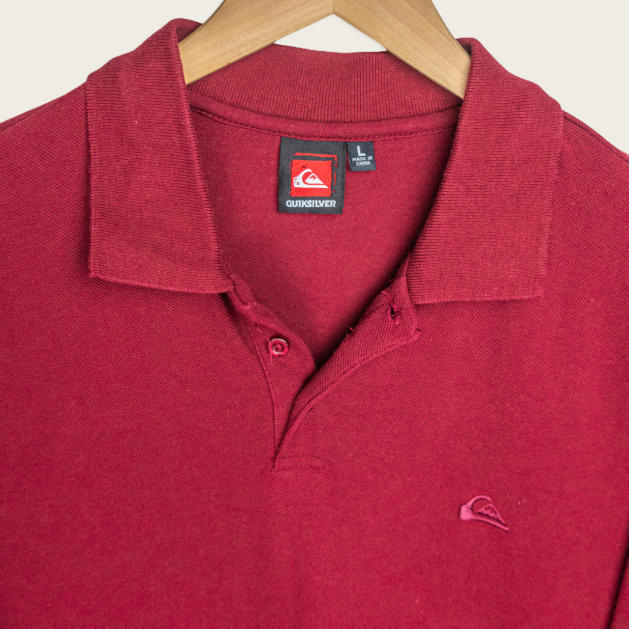 Quiksilver Polo Shirt - L