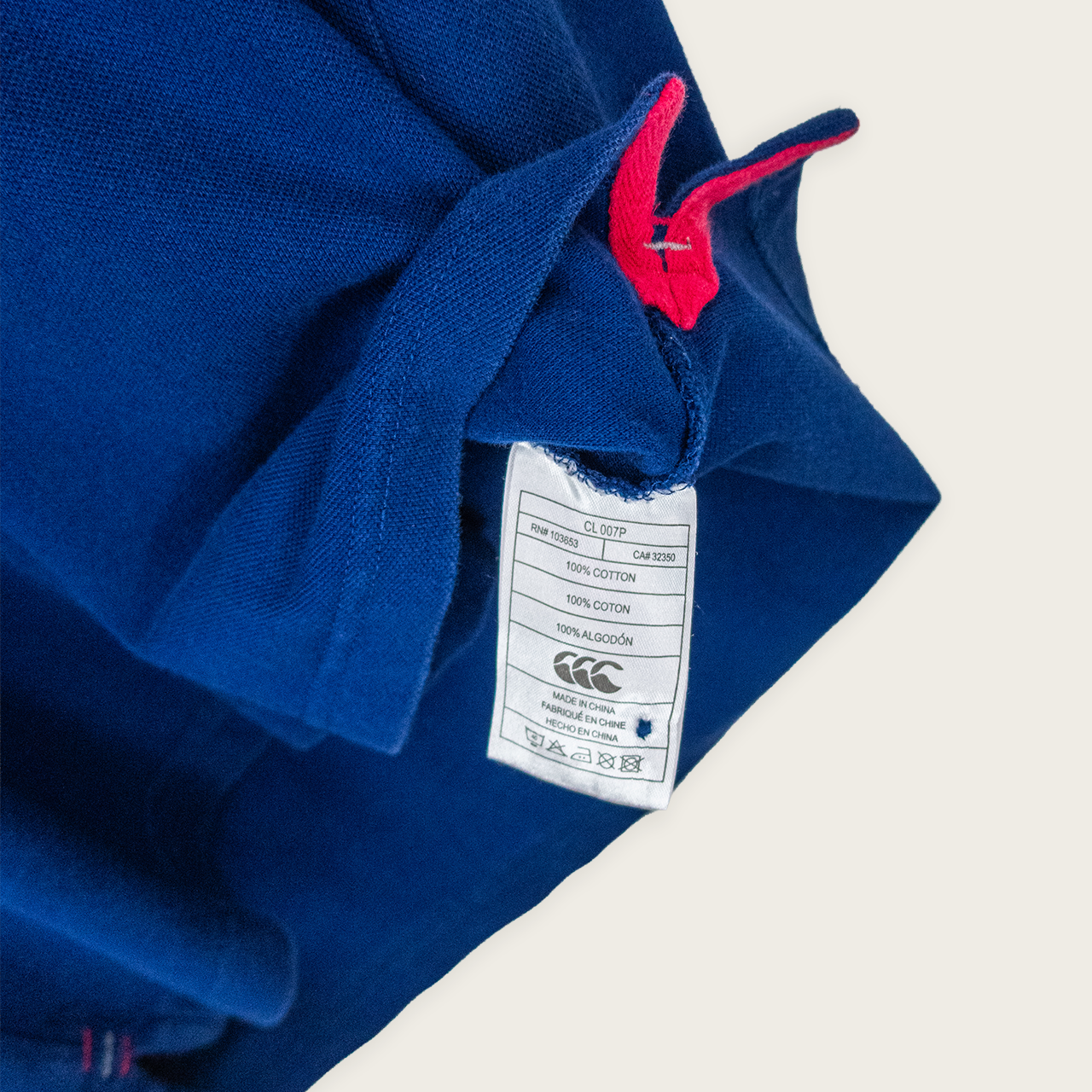 00's Canterbury Polo Shirt - M