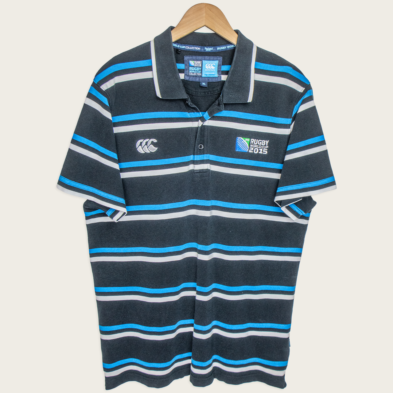 2015 Canterbury Rugby World Cup Polo Shirt - L/XL