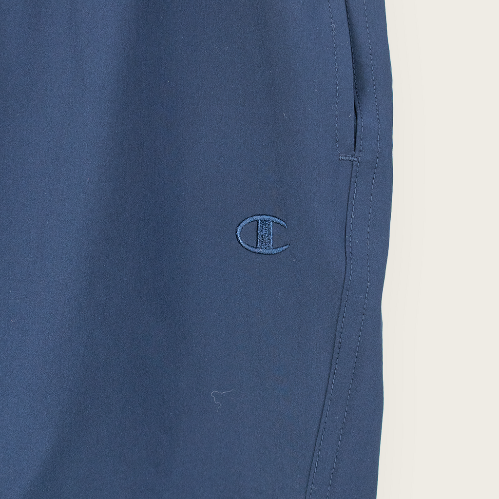 Navy CHAMPION Casual Sportswear Track Shorts - L
