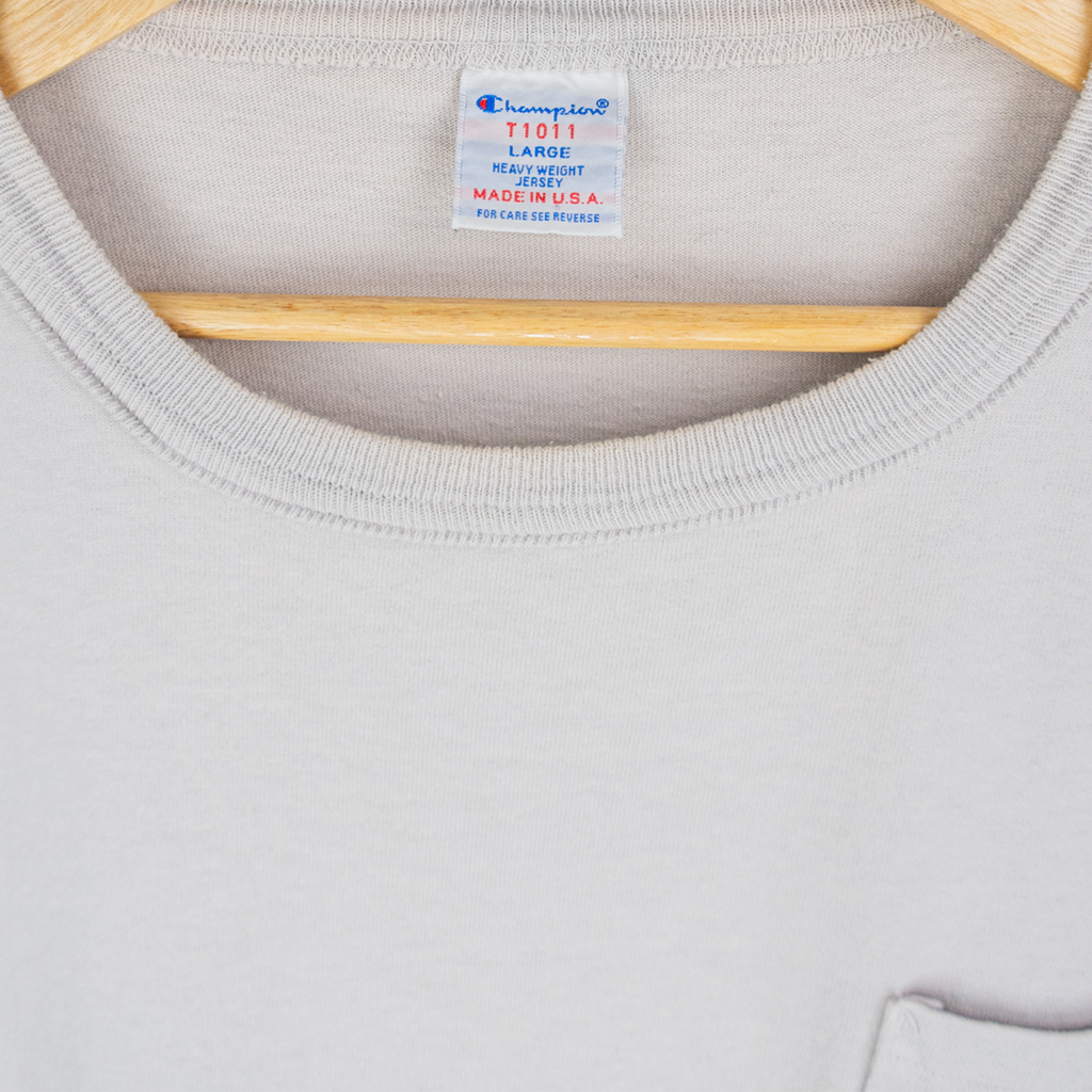 90's CHAMPION T-SHIRT - L