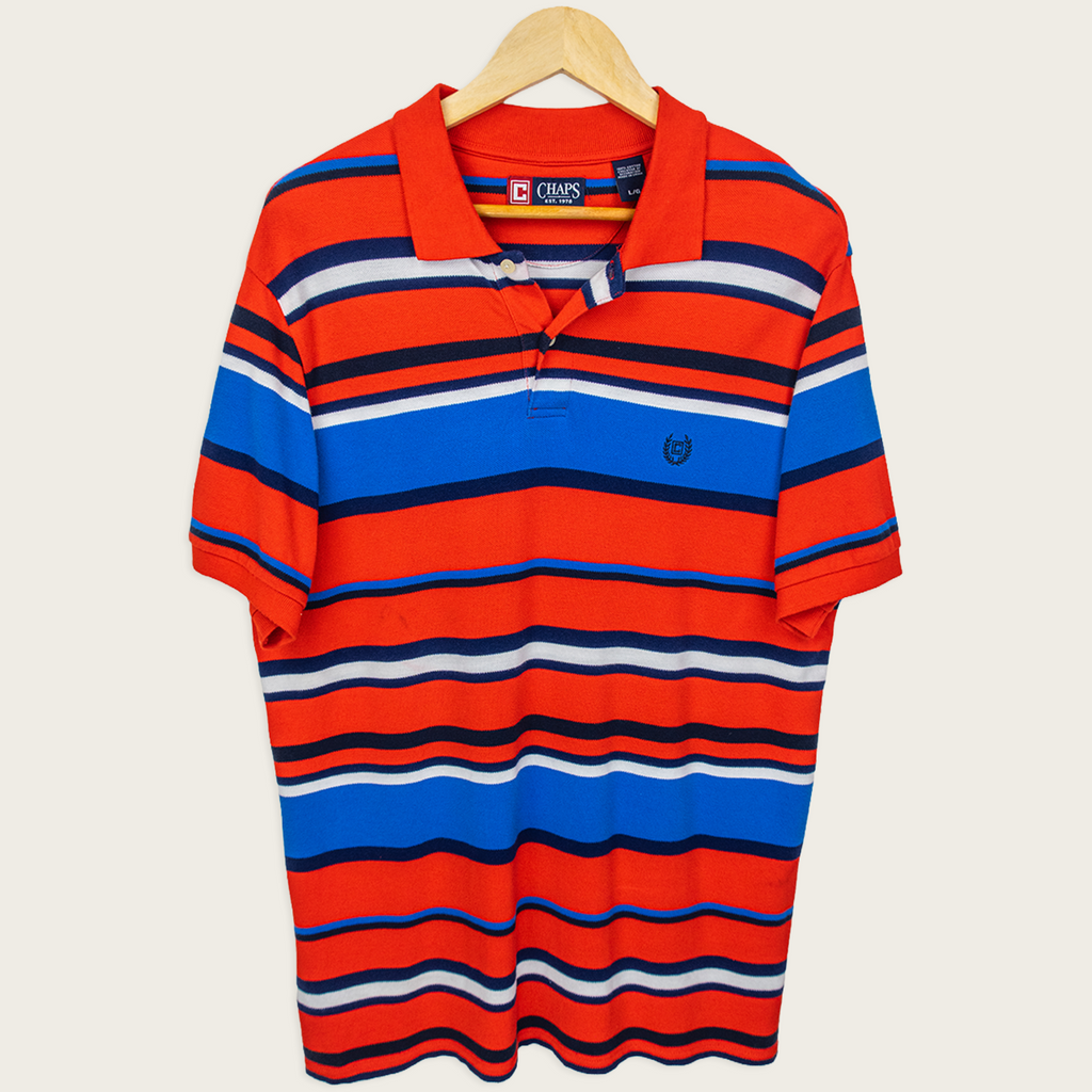 00's Chaps Polo Shirt - L