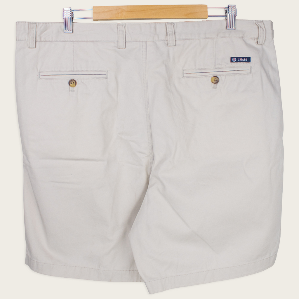 00's Chaps Pleated Tailored Shorts - 40"