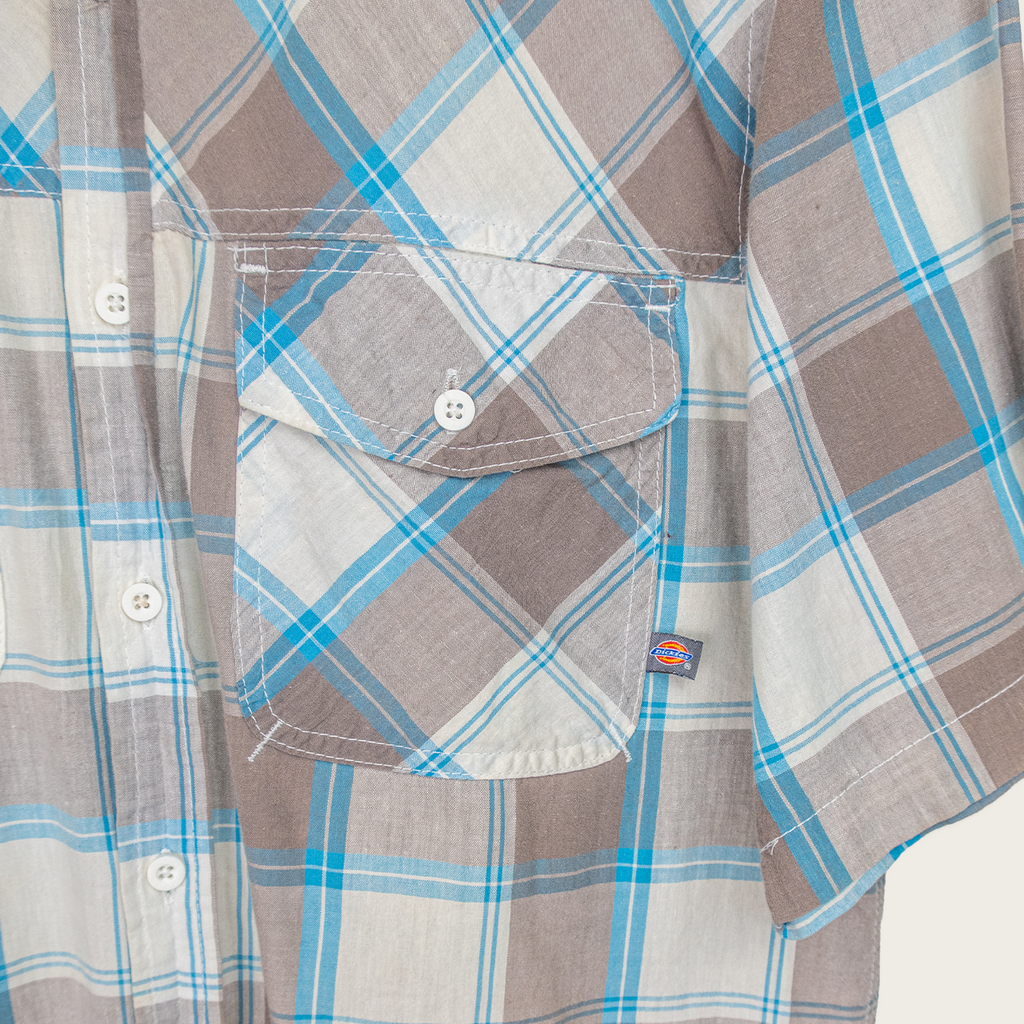 00's Dickies Button-Up Shirt - M/L