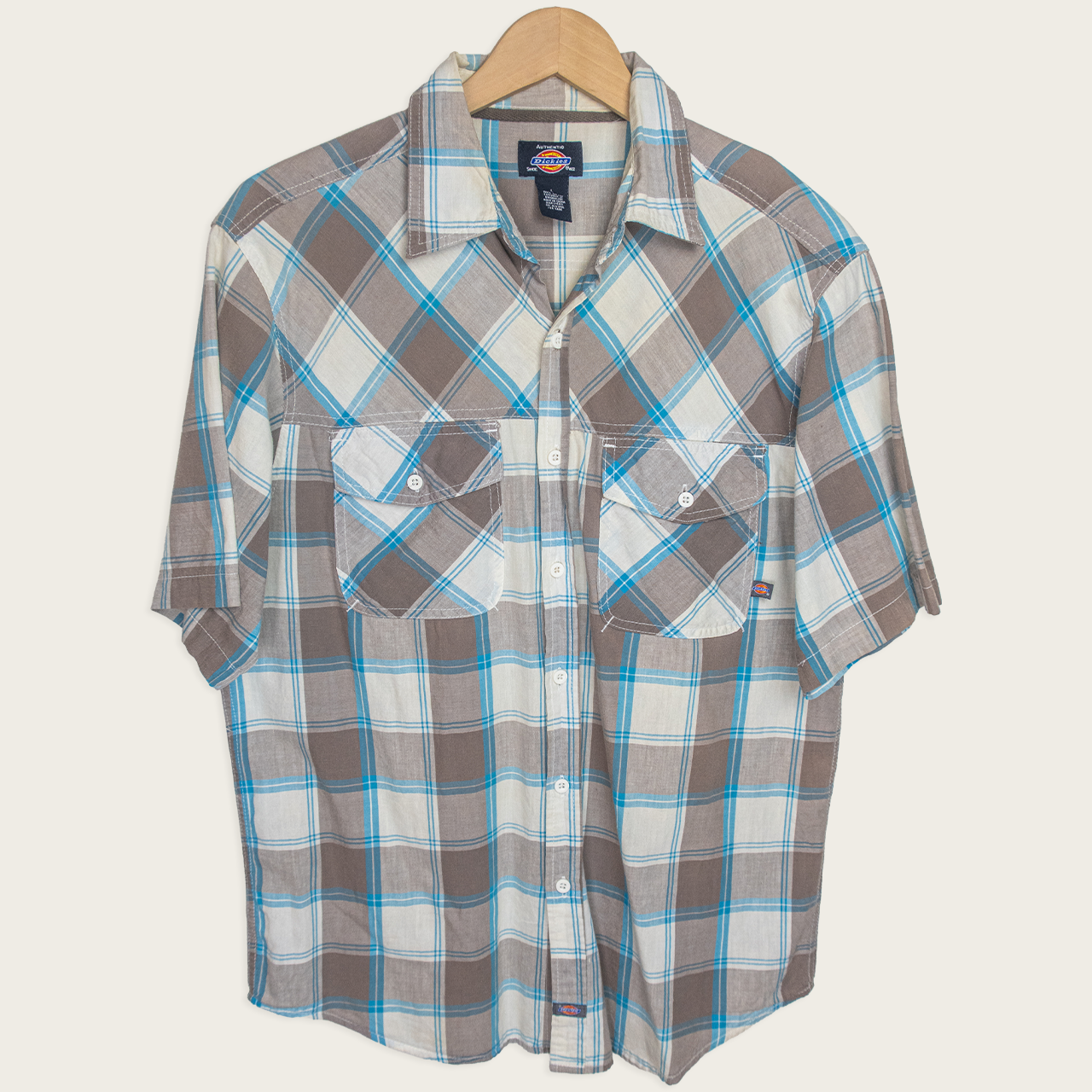 00's Dickies Button-Up Shirt - M/L