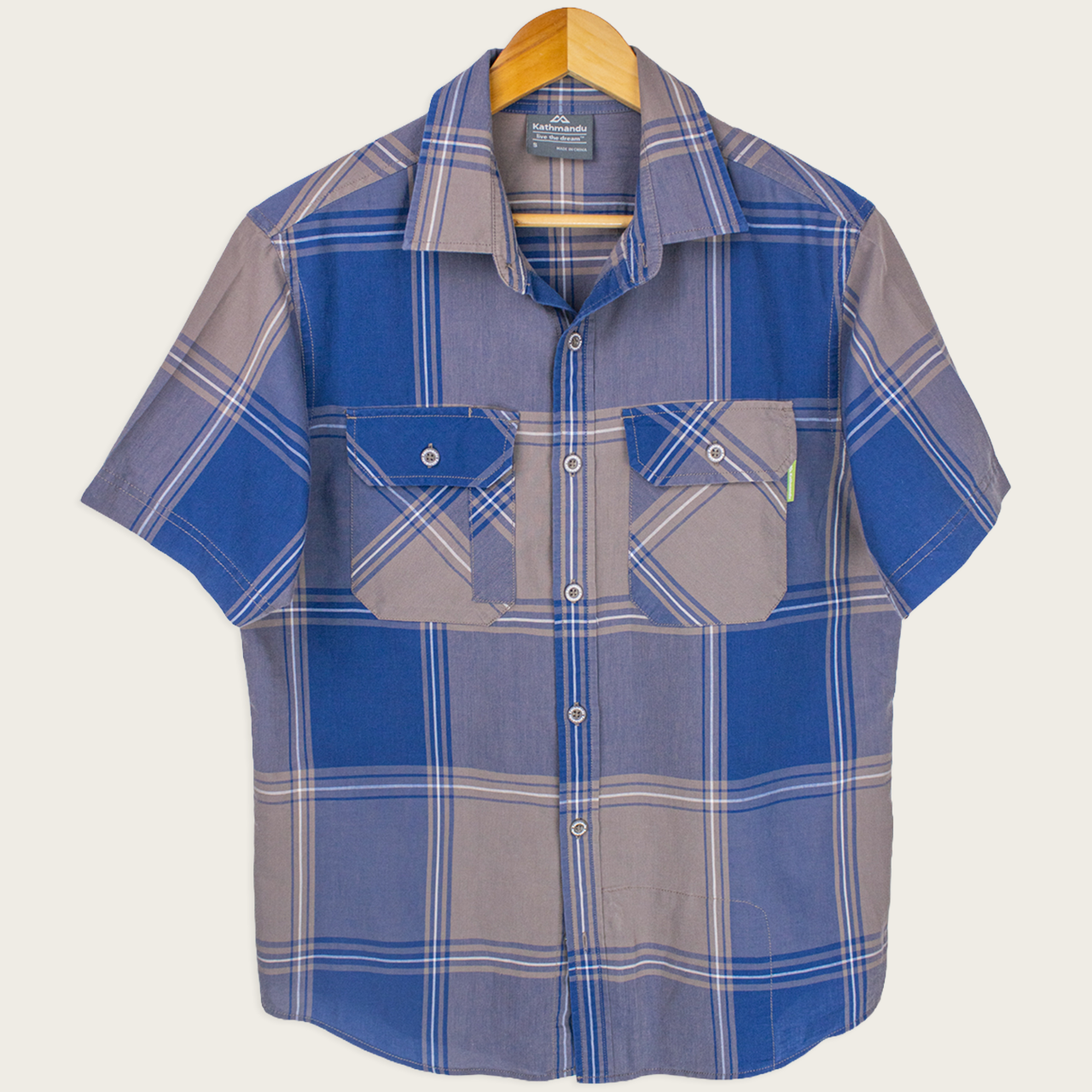 Kathmandu Button-Up Shirt - S