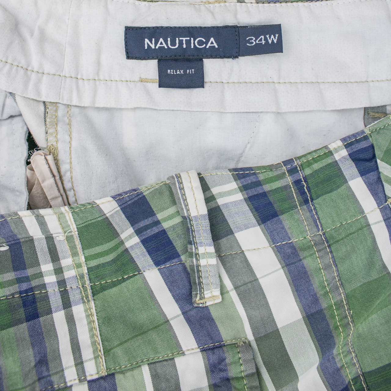 VINTAGE NAUTICA CARGO SHORTS - 34"