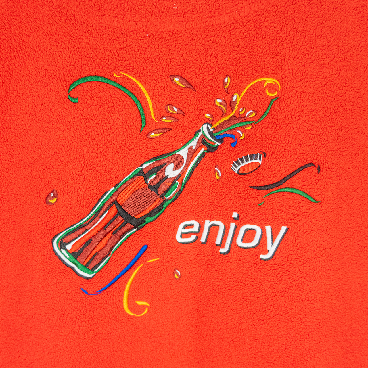 SYDNEY 2000 COCA-COLA FLEECE VEST - M