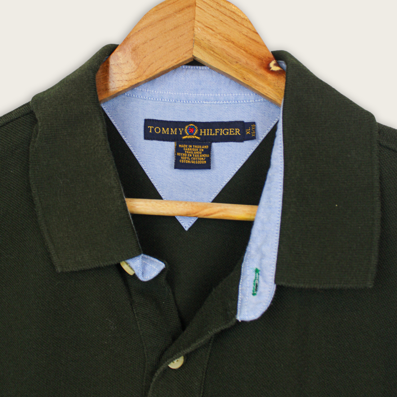 VINTAGE TOMMY HILFIGER POLO SHIRT - XL